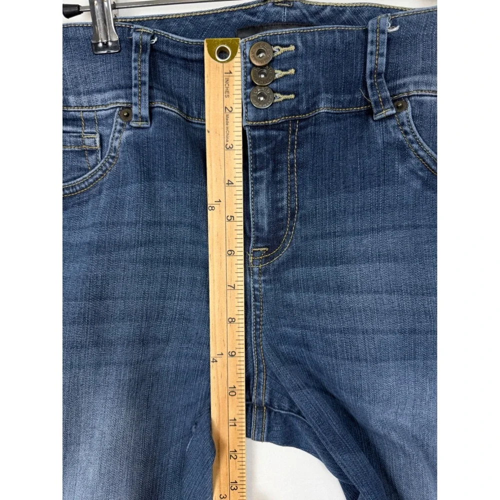 Torrid Premium Jeggings‎ Jeans Women's 16R Blue Distressed High Rise Denim